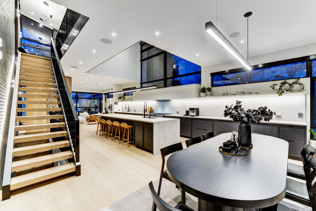 Altador East Custom Home - Kitchen/Dining Room